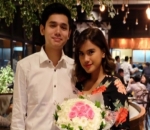 Romantis! Audi Dapat Bunga dari Rayn