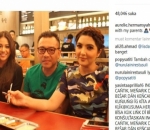 Zaki Saat Dinner Bersama Keluarga Aurel