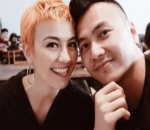 Saat Rambut Agnez Berwarna Orange