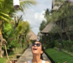 Ekspresi Bahagia Marsha Tengker