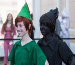 Cosplay Peter Pan dan Bayangannya