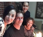 Merayakan Ulang Tahun Ayah Asmirandah