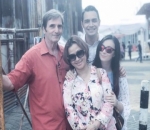 Bersama Kedua Orang Tua Asmirandah