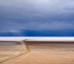 Jalan melalui Salar de Uyuni, Bolivia