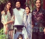 Kondangan Bersama Keluarga Raisa