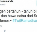 Nahan Lapar dan Haus VS Nahan Kangen