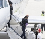 Ariana Tiba di Florida Bersama Sang Ibu