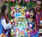 Suasana Pesta Ulang Tahun Mikhayla