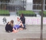 Wanita Melahirkan di Jalan