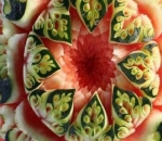 Semangka Berbentuk Bunga Cantik