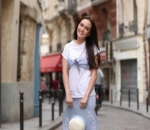 Berpose di Jalanan Montmartre