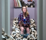 Tumpukan Sampah Gulungan Tisu Bekas