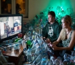 Tumpukan Sampah Botol Air Mineral