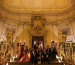 Luna Maya dan Reino Barack Hadiri Resepsi