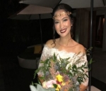 Anneke Jodi Cantik dengan Gaun Pengantin