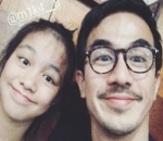 Joe Taslim Bersama Anak Sulungnya