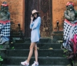 Mikha Tambayong di Pasar Tradisional