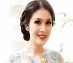 Cantiknya Sandra Dewi