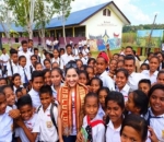 Ashanty Bersama Anak SMP