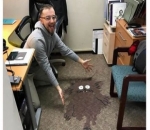 Menyamarkan Minuman yang Tumpah