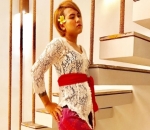 Evelyn Nada Anjani dalam Balutan Adat Bali