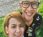 Berpose Bersama Aming