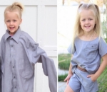 Kemeja Dewasa Jadi Jumpsuit Mini