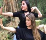 Prilly Ajari Tarian untuk Amanda