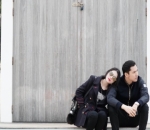 Sandra Dewi Berada di Brighton Beach