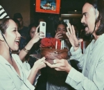 Bunga Citra Lestari Rayakan Ulang Tahun Ashraf Sinclair