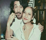 Reza Rahadian Hadir di Pesta Ulang Tahun Ashraf Sinclair