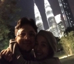 Laudya Cynthia Bella & Suami Olahraga Malam