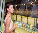 Marissa Nasution Nikmati Pemanasan Para Pembalap