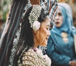 Vicky Shu Gelar Siraman di Candi Borobudur