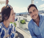 Kemesraan Raisa & Hamish Daud di Napoli