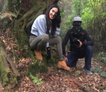 Kegiatan Marsha Timothy di Lokasi Syuting