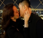  Shandy Aulia Bermesraan di Eiffel Tower