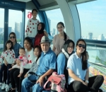  Keluarga Ussy & Andhika Naik Kereta Gantung