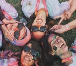 Keseruan Pamela Bowie Saat Ikut Gelaran Color Run