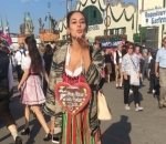 Senangnya Marissa Nasution di Octoberfest