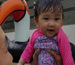 Ekspresi Senang Baby Salma