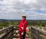 Marini Zumarnis Wisata ke Australia