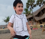 Keseruan Quenzino Main Pasir