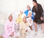 Kompak dengan Handuk Mandi Warna-Warni