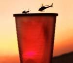 Duel Helikopter dan Semut