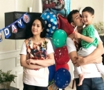 Meski Sedang Sakit, Raffi Tak Lupa Hadir di Perayaan Ultah Sang Anak