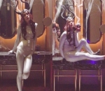 Aming Mengenakan Kostum Tokoh Maleficent