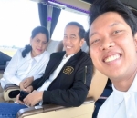 Bayu Skak Diberi Kehormatan Nge-Vlog Sambil Jajal Tol Trans Jawa Bareng Rombongan Presiden