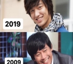Kocaknya Denny Cagur Sandingkan Fotonya dengan Lee Min Ho Saat Ikut #10YearsChallenge