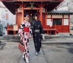 Kevin dan Vicy Juga Romantis Saat Liburan di Jepang